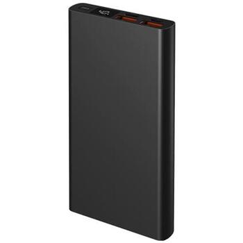 Navitel PWR10 AL Black, 10000mAh, 3.7V, 22,5W, USB-C 5V 2,6A, 9V 2A, 12V 1,5A, USB-Ax2 5V 3A, 9V 2A, 12V 1,5A, Mikro USB 5V 2A (PWR10 AL Black)