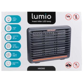 LUMIO moskītu lampa 6w, 230V, 50m² (MKE002) (101902)