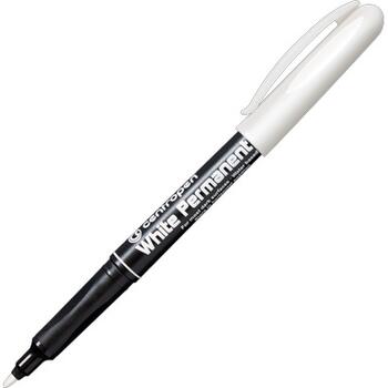 Marķieris, permanentais, apaļš, Ø1.2mm, balts 5 2686 0100 CENTROPEN (5 2686 0100)