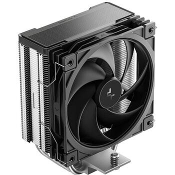 Deepcool procesora dzesētājs AG400 G2 R-AG400-BKNPMG2-G, 631 g, 70.09 cfm, 1 ventilators, PWM atbalsts, hidro gultnis (R-AG400-BKNPMG2-G)