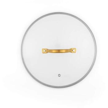 Salter Вок BW14607, 28см, алюминий, антипригарное покрытие, крышка в комплекте, безопасно для духовки (BW14607)