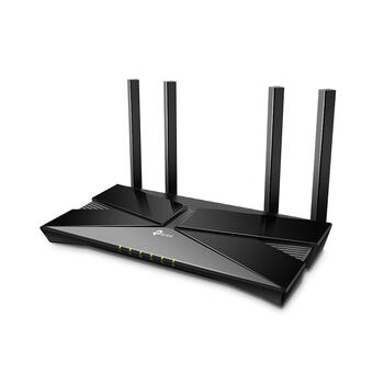TP-LINK Archer AX1500 маршрутизатор, AX1500, 1.5 Гбит/с, 5 ГГц 1201 Мбит/с, 2.4 ГГц 300 Мбит/с, 1 WAN, 4xGigabit LAN, 4 антенны (ARCHERAX1500)