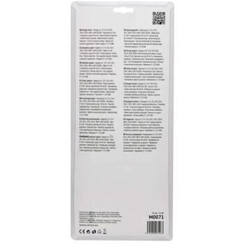 Emos Тестер напряжения VT-710 M0071, 6–690 V AC/DC, 6 V до 690 V, оптическая и акустическая сигнализация, 2x1,5 V AAA в комплекте (M0071)