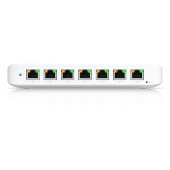Ubiquiti Управляемый L2 Gigabit Ethernet USW-Ultra-210W, 8x10/100/1000, 7 PoE порта, 202 W PoE бюджет, 16 Gbit/s мощность (USW-Ultra-210W)