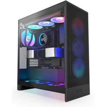 Nzxt CPU Охладитель Kraken Elite 360 RGB RL-KR36E-B2, 3 вентилятора, 120мм, 75.12cfm, 30дБ, RGB подсветка (RL-KR36E-B2)