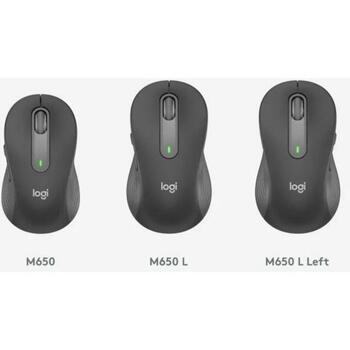 Logitech Bezvadu pele M650 910-006254, 2000dpi, 4 pogas, optiskais sensors, bezvadu savienojums, rozā krās. (910-006254)