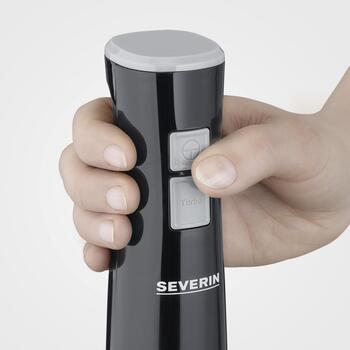 Severin Ручной блендер SM 3770, 170 W, 0.54 kg, черный, 1 насадка, 2 скорости, турбо режим (3770)
