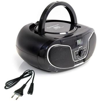 Manta Музыкальный центр BBX007 BBX0070000001, 4W, 200W, MP3, WAV, WMA, AAC, FLAC, USB, AUX, Bluetooth 5.0, FM 87,5-108 MHz (BBX0070000001)