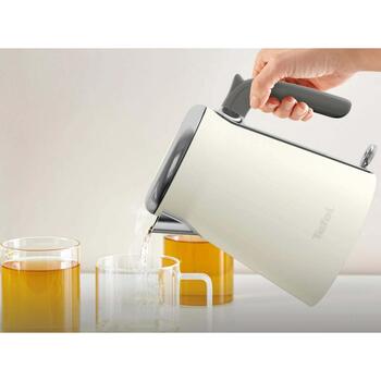Tefal Collection KI666AE0 электрический чайник 1,7 л 2400 Вт, нержавеющая сталь, 360° основание, автоматическое отключение (KI666AE0)