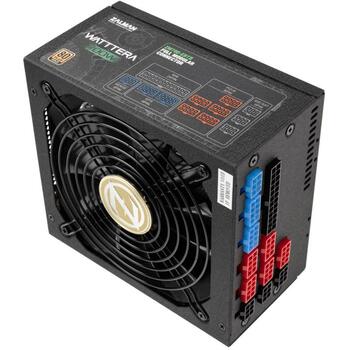 Zalman WATTTERA barošanas bloks ZM700-EBTII, 700 W, 100-240 V, 91%, 1 ventilators, 80 PLUS Gold (ZM700-EBTII)