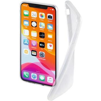 Hama 00187378 iPhone 11 Pro прозрачный чехол, TPU, защита от царапин, поддержка беспроводной зарядки (00187378)