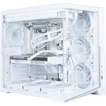 Zalman D40 WHITE, корпус Midi Tower ATX, 7x120мм ARGB вентиляторы, 1xUSB 3.2 Type-C, 1xUSB 3.2 Type-A, 410мм GPU, 160мм CPU (D40 WHITE)