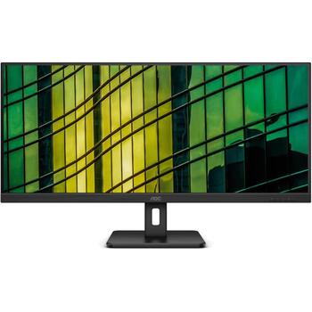 Aoc монитор U34E2M, 3440 x 1440, 100 Гц, 2 x HDMI, 1 x DP, VA, 21:9, 4 мс, 300 нит, 4000:1, 16,7 млн цветов, VESA 100 x 100 (U34E2M)