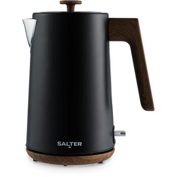 Salter Чайник EK5822BLKVDE, 3000 W, 1.7 л, 360° поворот, индикатор уровня воды, автоматическое отключение (EK5822BLKVDE)