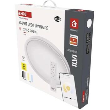 Emos Умный LED светильник ZM5192, 45 W, 2 700–6 500 K, 2 700 lm, Wi-Fi, регулируемый, голосовое управление (ZM5192)