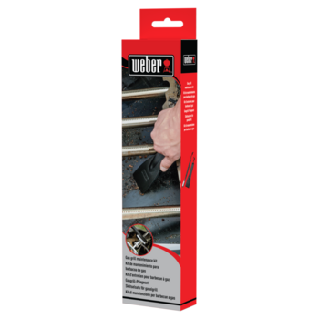 Gāzes grilu apkopes komplekts - birste un skrāpis Gas Grill Maintenance Kit 6202 WEBER (6202)