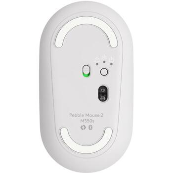 Logitech USB оптическая мышь M350S 910-007013, 4000 DPI, 3 кнопки, RF беспроводная + Bluetooth, батарея AA (910-007013)