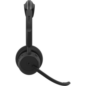Jabra austiņas Evolve3 45 MS 34599-999-899, USB-C, Bluetooth 5.3, 36 h, 21 h, 4 mikrofoni, Microsoft Teams (34599-999-899)