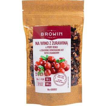 Browin Набор для виноделия 4 СЕЗОНА - клюква, 400003, 10L, 0.105kg (400003)