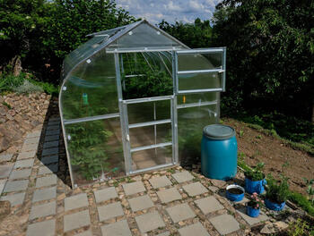Siltumnīca KLASIKA STANDART 5 - 2,5 x 2m - 4mm polikarbonāta 4779037490516 KLASIKA GREENHOUSE (4779037490516)