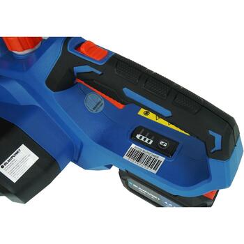 Blaupunkt Цепная пила CS4120, 18 В, 300 мм, 4,95 м/с, 2600 об/мин, 263 мм, бесщеточный мотор, автоматическая смазка (CS4120)