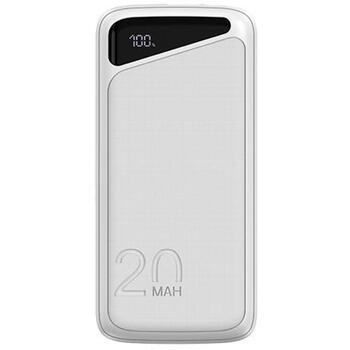 Navitel Power Bank PWR20 MX White, 20000mAh, 3.7V, 74Wh, 2xUSB-A, двунаправленный USB-C, микро-USB (PWR20 MX White)