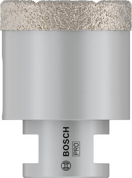 Dimanta caurumzāģis 55 mm DrySpeed Best for Ceramic, Mazām leņķa slīpmašīnām PRO CERAMIC DRY KROŅURBIS, 2608587126, BOSCH (2608587126)