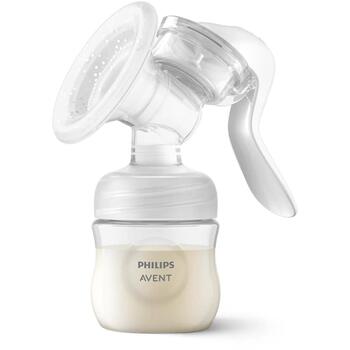 Philips Avent ручной молокоотсос SCD430/50, комплект, 2x125мл, 2x260мл, 6 сосок, стерилизатор, щетка (SCD430/50)