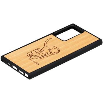 Man&Wood Чехол для Galaxy Note 20 Ultra M4871B, 80x167x10.4mm, 31g, дерево, поликарбонат, с изображением (M4871B)