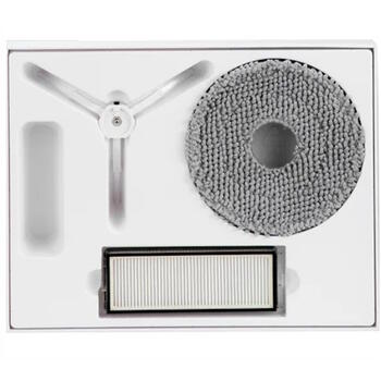 Roborock Accessories Kit 8.02.0297 piederumu komplekts filtrs sānu birste mop drānas Qrevo MaxV Qrevo S Qrevo Pro Balts (8.02.0297)