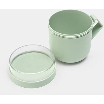 Brabantia Make & Take контейнер для супа 203862, 0.6л, 180мл, 13см, 11см, герметичный, микроволновая печь, морозильник (203862)