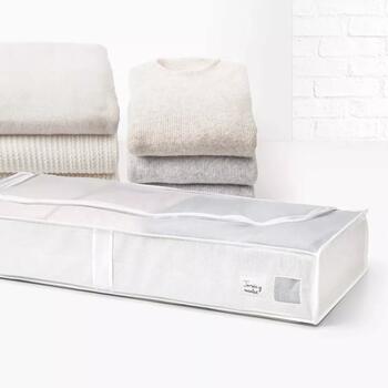 Rayen Коробка для одежды Medium 01203911, 45x103x16см, ПВХ, двойная молния, дышащее сетчатое окно (01203911)