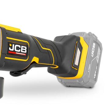 JCB JCB-18PKIT-4 Professional 18V instrumentu komplekts urbjmašīna-skrūvgriezis 75Nm leņķa slīpmašīna 125mm 2x5.0Ah akumulatori 4.5A lādētājs (JCB-18PKIT-4)