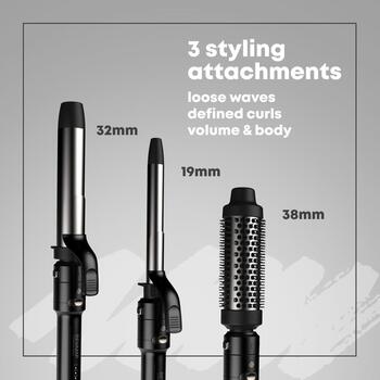Revamp Утюжок для завивки CL-3500-EU, 19/32/38mm, 150-210°C, автоматическое отключение, поворотный шнур (CL-3500-EU)
