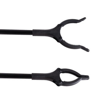 Geko satveršanas rīks G03208, 77 cm, alumīnijs, plastmasa, rievots rokturis, atkritumu savākšanai (G03208)