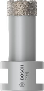 Dimanta caurumzāģis 20 mm DrySpeed Best for Ceramic, Mazām leņķa slīpmašīnām PRO CERAMIC DRY KROŅURBIS, 2608587115, BOSCH (2608587115)