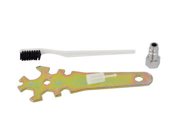 HVLP aerosola pistole ar gaisa regulatoru, G01182 GEKO (G01182)