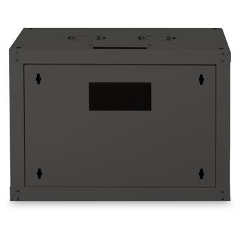 Digitus Sienas montāžas skapītis DN-19 07-U-SW, IP20, stikla durvis, 305-370mm, 100kg, 420x600x450mm (DN-19 07-U-SW)