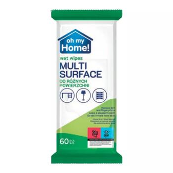 Presto Mitrā salvete 2210625111, 60 gab., efektīvi noņem netīrumus, noturīgs aromāts (2210625111)