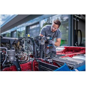 Bosch GDS 18V-450 PC 06019K4100, trieciena uzgriežņu atslēga, 18V, 450Nm, 800Nm, 3 ātrumi, 1/2