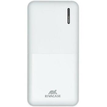 Rivacase Power Bank akumulators VA2572WHITE, 20000mAh, 20W, LiPo, QC 3.0, USB Type-C, 3x3A (VA2572WHITE)