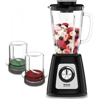 Tefal Blenderis BL438831, 800 W, 1.25 L, stikla krūze, ledus smalcināšana, 2 ātrumi, ergonomisks slēdzis (BL438831)