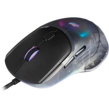 Tracer Игровая мышь TRAMYS47400, 800-12400 DPI, 7 кнопок, 1.8 м, настраиваемый цвет подсветки, программируемые кнопки (TRAMYS47400)
