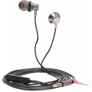 Aiwa ESTM-50SL внутриканальные стереонаушники с микрофоном, 10мм, 16Ом, 20-20000Гц, 99дБ, 3.5мм, 120см (ESTM-50SL)