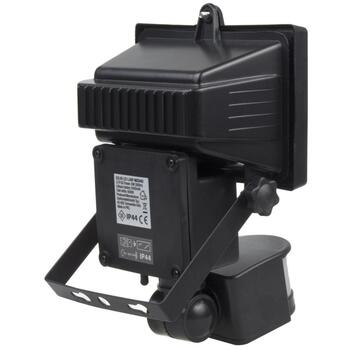 Maclean Saules prožektors MCE442, 6W, 360lm, 6000K, IP44, kustības sensors, krēslas sensors (MCE442)