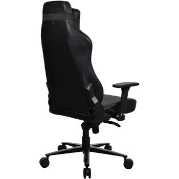 Arozzi Vernazza SoftPU KRĒSLS VERNAZZA-SPU-PBK, 72cm, 47-57cm, 5 riteņi, ergonomisks, 3D regulējami roku balsti (VERNAZZA-SPU-PBK)