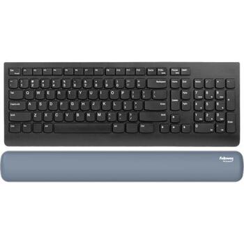 Fellowes Klaviatūras plaukstas balsts Breyta 100142577, 60 mm, 470 mm, 17.5 mm, Silikons, Antibakteriāls, Jūras (100142577)