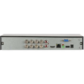 Dahua XVR5108HS-I3/T DVR, 8 каналов, H.264/H.264+/H.265/H.265+ видеокодирование, SATA HDD до 16 ТБ, DC 12 В, 7 Вт (XVR5108HS-I3/T)