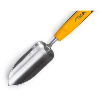STIGA Transplanter Trowel садовая посадочная лопатка для посева семян и пересадки рассады нержавеющая сталь эргономичная ручка 2H1410001/ST1 (2H1410001/ST1)