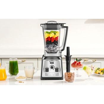 AMZCHEF CE-NY-8088MJD блендер с кувшином, 2000 Вт, 25000 об/мин, 8 лезвий, 2 л, 8 скоростей, 4 программы, <70 дБ, самоочистка (CE-NY-8088MJD)